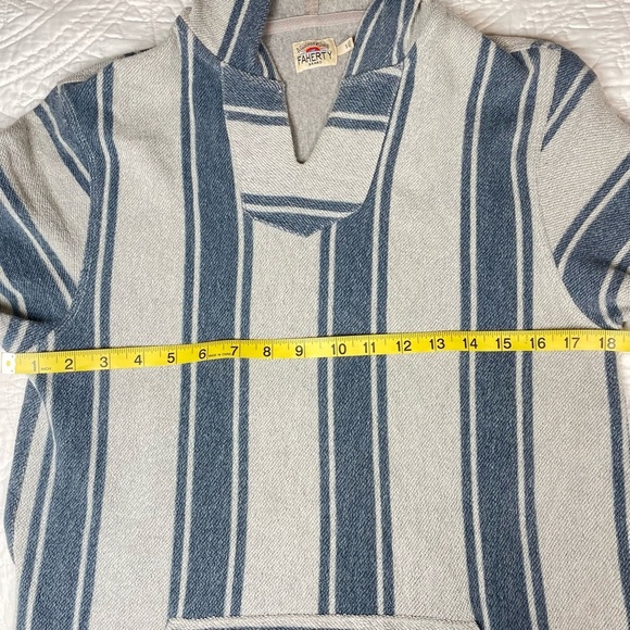 Faherty Men’s Baja Beach Hoodie With Soft Cotton Lining for Xtra Comfort Size S - Picture 9 of 11